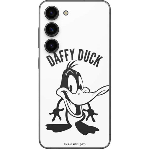 Looney Tunes Daffy Duck Big Head Galaxy S23 Skin