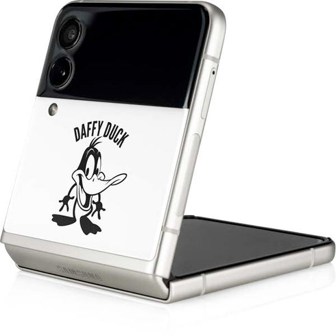 Looney Tunes Daffy Duck Big Head Galaxy Z Flip4 5G Skin