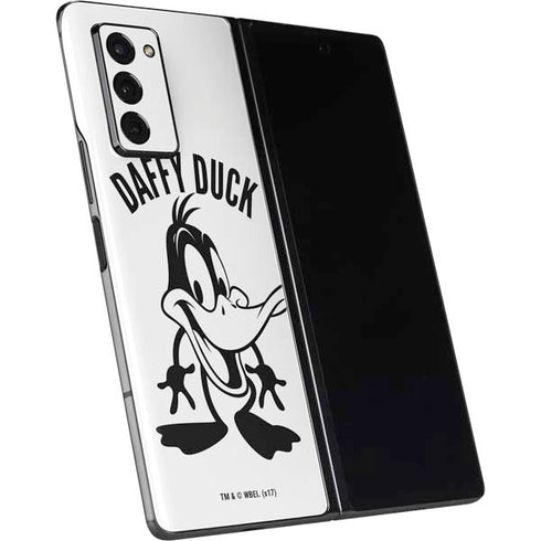 Looney Tunes Daffy Duck Big Head Galaxy Z Fold2 5G Skin