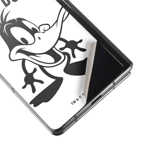 Looney Tunes Daffy Duck Big Head Galaxy Z Fold2 5G Skin