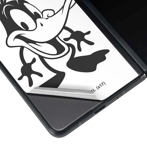 Looney Tunes Daffy Duck Big Head Galaxy Z Fold3 5G Skin