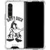 Looney Tunes Daffy Duck Big Head Galaxy Z Fold4 5G Clear Case