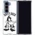Looney Tunes Daffy Duck Big Head Galaxy Z Fold5 5G Clear Case