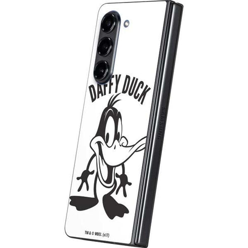 Looney Tunes Daffy Duck Big Head Galaxy Z Fold5 5G Skin