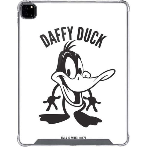 Looney Tunes Daffy Duck Big Head iPad Pro 12.9in (2020) Clear Case