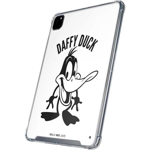 Looney Tunes Daffy Duck Big Head iPad Pro 12.9in (2020) Clear Case