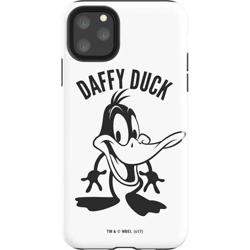 Looney Tunes Daffy Duck Big Head iPhone 11 Pro Max Impact Case
