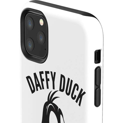 Looney Tunes Daffy Duck Big Head iPhone 11 Pro Max Impact Case
