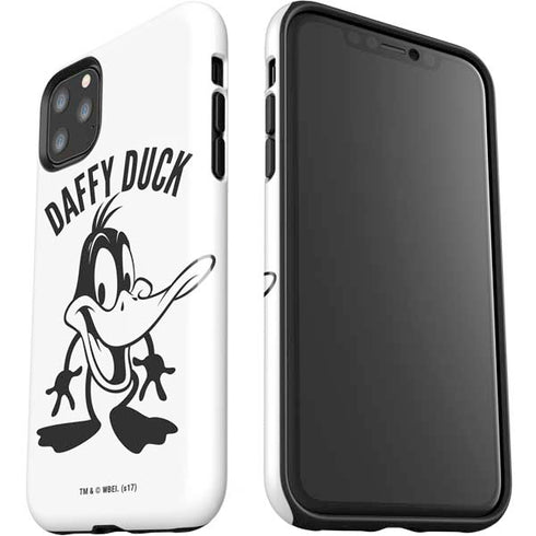 Looney Tunes Daffy Duck Big Head iPhone 11 Pro Max Impact Case