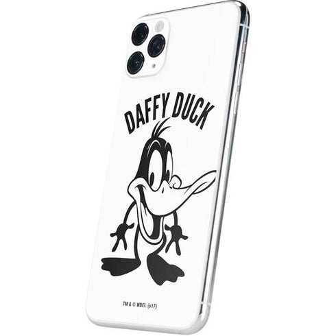Looney Tunes Daffy Duck Big Head iPhone 11 Pro Max Skin