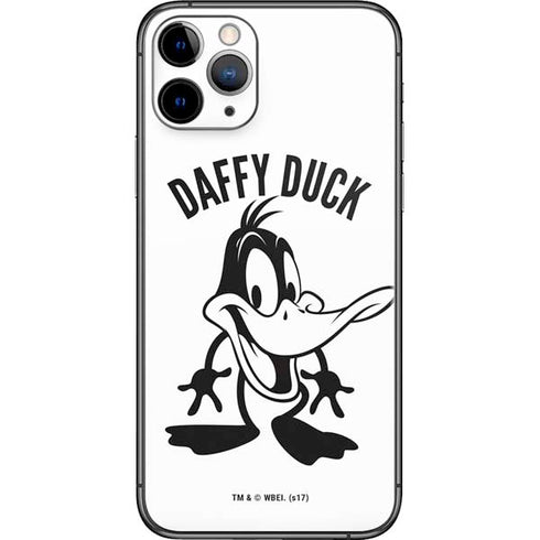 Looney Tunes Daffy Duck Big Head iPhone 11 Pro Skin