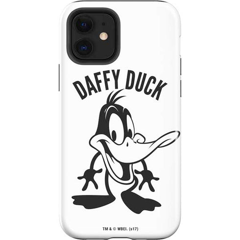 Looney Tunes Daffy Duck Big Head iPhone 12 Impact Case