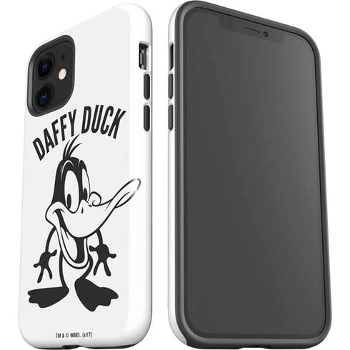 Looney Tunes Daffy Duck Big Head iPhone 12 Impact Case