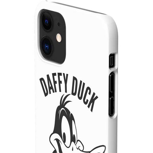 Looney Tunes Daffy Duck Big Head iPhone 12 Mini Lite Case