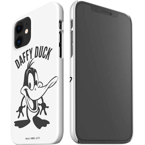 Looney Tunes Daffy Duck Big Head iPhone 12 Mini Lite Case