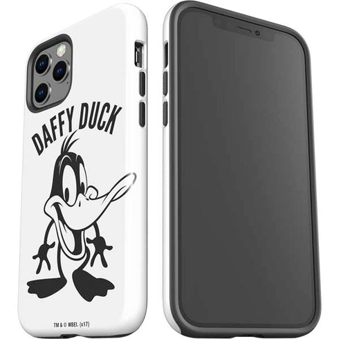 Looney Tunes Daffy Duck Big Head iPhone 12 Pro Impact Case