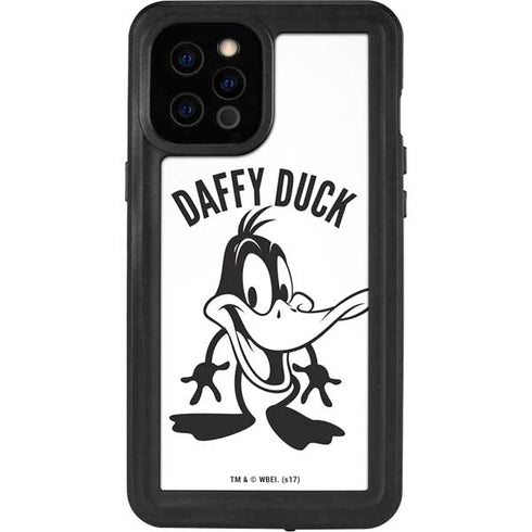 Looney Tunes Daffy Duck Big Head iPhone 12 Pro Max Waterproof Case