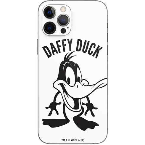 Looney Tunes Daffy Duck Big Head iPhone 12 Pro Skin