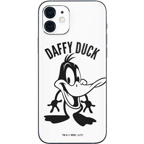 Looney Tunes Daffy Duck Big Head iPhone 12 Skin