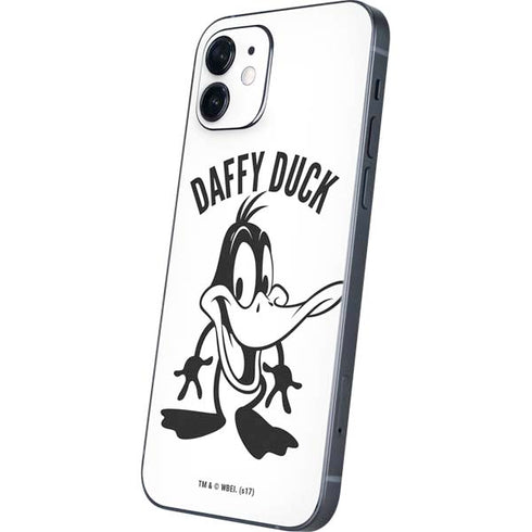 Looney Tunes Daffy Duck Big Head iPhone 12 Skin