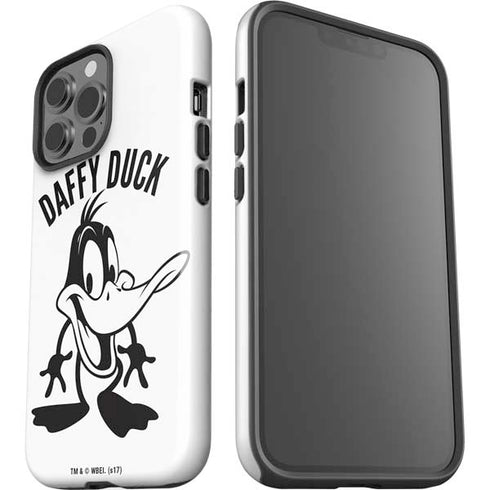 Looney Tunes Daffy Duck Big Head iPhone 13 Pro Max Impact Case