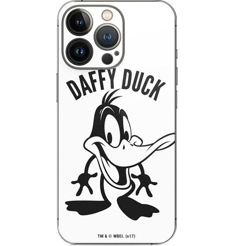Looney Tunes Daffy Duck Big Head iPhone 13 Pro Skin