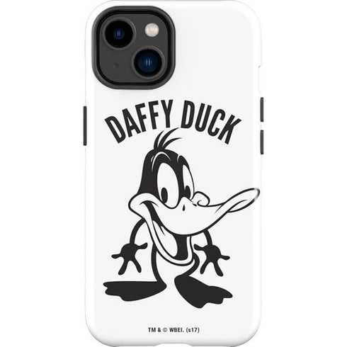 Looney Tunes Daffy Duck Big Head iPhone 15 Plus Impact Case