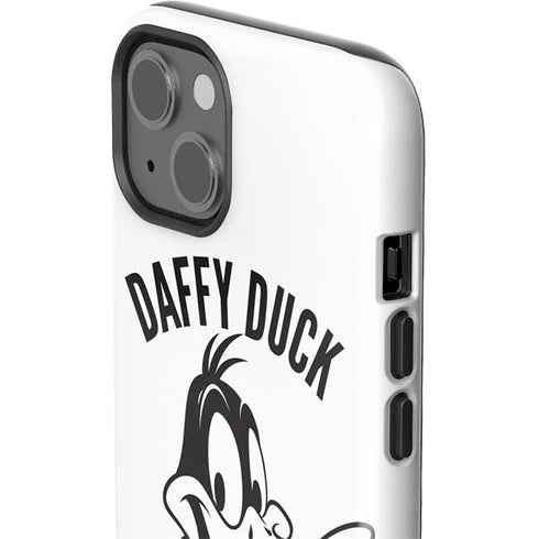 Looney Tunes Daffy Duck Big Head iPhone 14 Impact Case