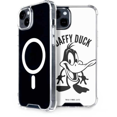Looney Tunes Daffy Duck Big Head iPhone 15 Plus MagSafe Case