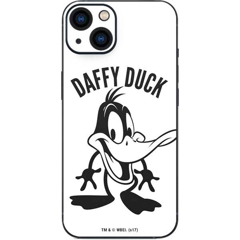 Looney Tunes Daffy Duck Big Head iPhone 14 Plus Skin