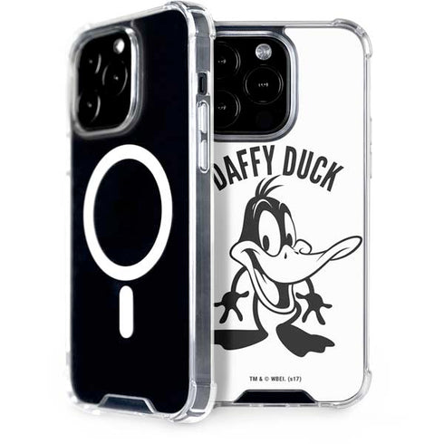 Looney Tunes Daffy Duck Big Head iPhone 15 Pro MagSafe Case