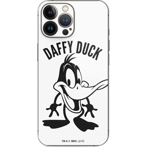 Looney Tunes Daffy Duck Big Head iPhone 14 Pro Max Skin