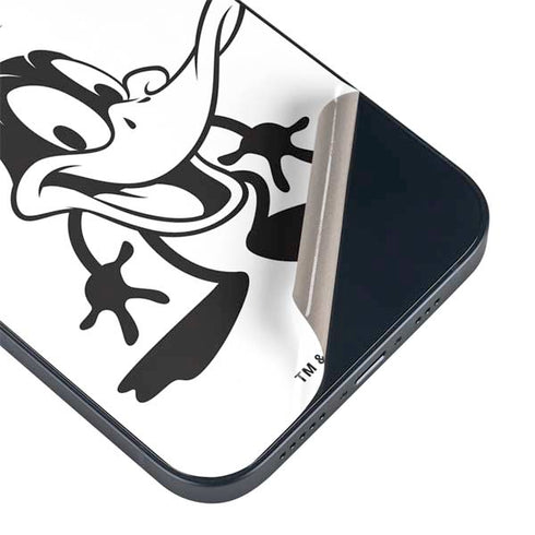 Looney Tunes Daffy Duck Big Head iPhone 14 Skin