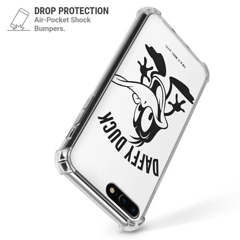 Looney Tunes Daffy Duck Big Head iPhone 7/8 Plus Clear Case