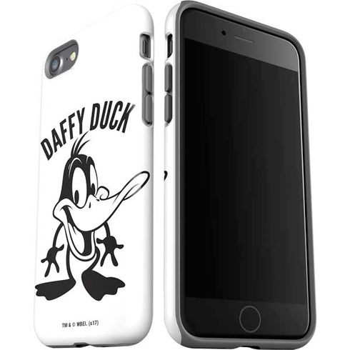 Looney Tunes Daffy Duck Big Head iPhone SE (2nd & 3rd Gen) Pro Case