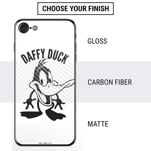 Looney Tunes Daffy Duck Big Head iPhone SE (2nd & 3rd Gen) Skin