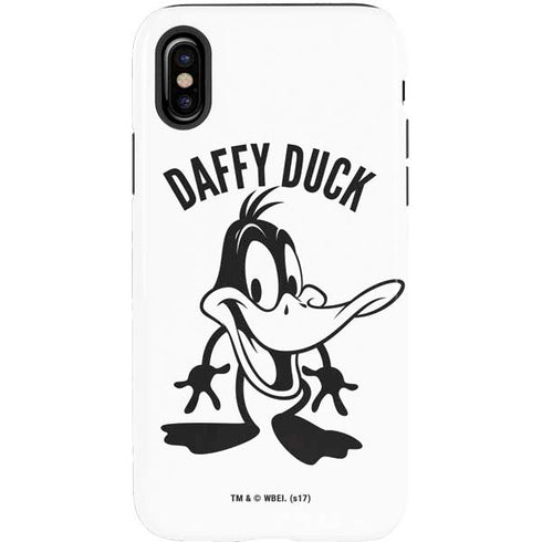 Looney Tunes Daffy Duck Big Head iPhone X Pro Case