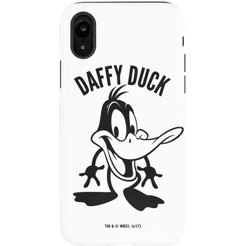 Looney Tunes Daffy Duck Big Head iPhone XR Pro Case