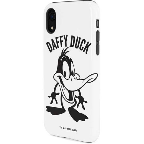 Looney Tunes Daffy Duck Big Head iPhone XR Pro Case