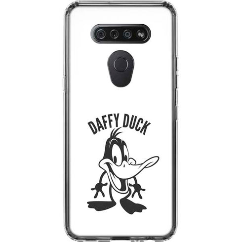 Looney Tunes Daffy Duck Big Head LG K51/Q51 Clear Case