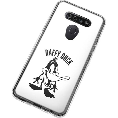 Looney Tunes Daffy Duck Big Head LG K51/Q51 Clear Case