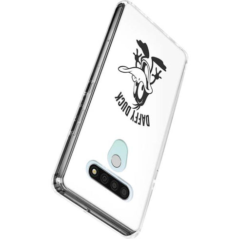 Looney Tunes Daffy Duck Big Head LG Stylo 6 Clear Case