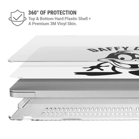 Looney Tunes Daffy Duck Big Head MacBook Air 13in M1 (2021) Case plus Skin