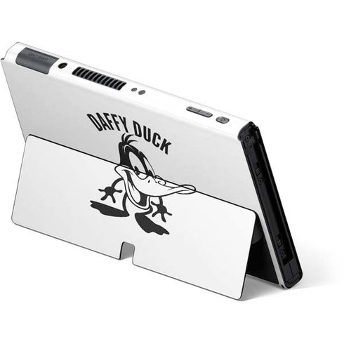 Looney Tunes Daffy Duck Big Head Nintendo Switch OLED (2021) Skin