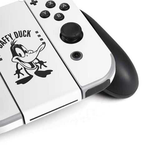 Looney Tunes Daffy Duck Big Head Nintendo Switch OLED (2021) Skin