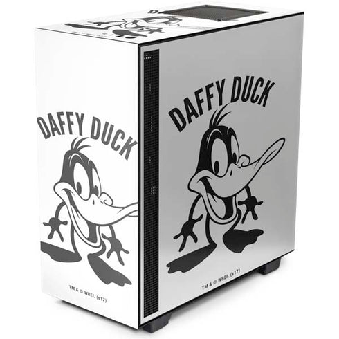 Looney Tunes Daffy Duck Big Head NZXT H510 Compact ATX Mid-Tower Case Skin
