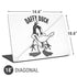 Looney Tunes Daffy Duck Big Head Universal Laptop 18in (14.6 x 10.6in) Skin