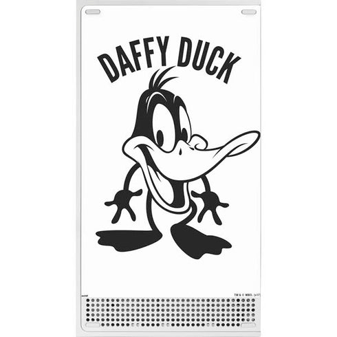 Looney Tunes Daffy Duck Big Head Xbox Series S Console Skin