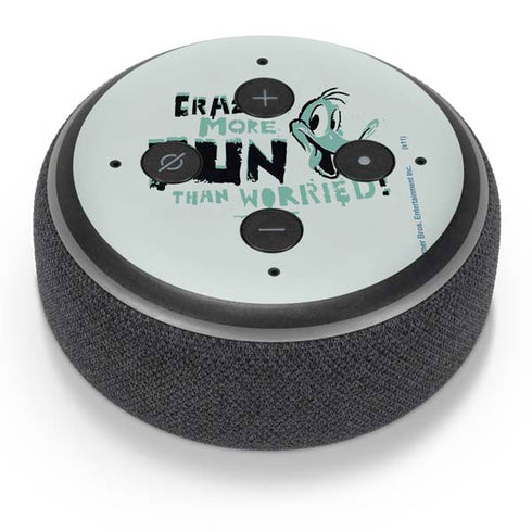 Looney Tunes Daffy Duck Crazy Amazon Echo Dot Skin