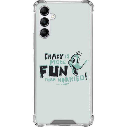 Looney Tunes Daffy Duck Crazy Galaxy A14 5G Clear Case
